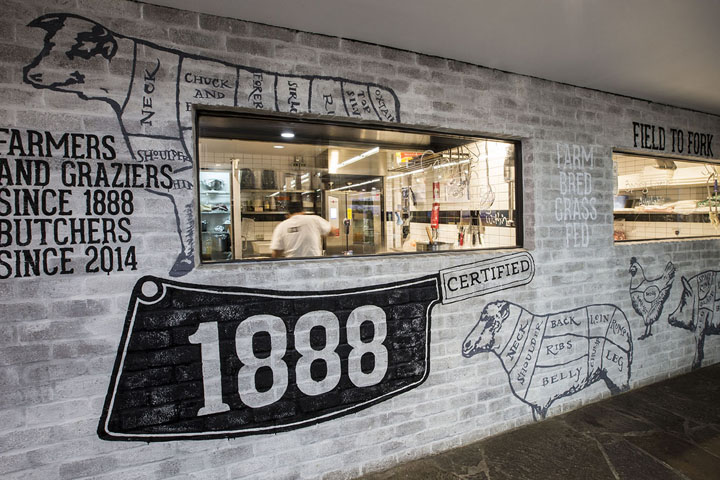 Уникальный мясной магазин 1888 Certified от Morris Selvatico в Сиднее