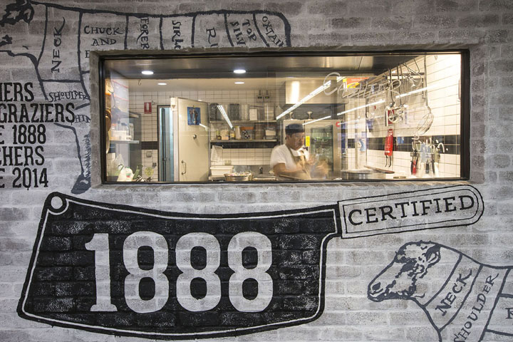 Замечательный мясной магазин 1888 Certified от Morris Selvatico в Сиднее