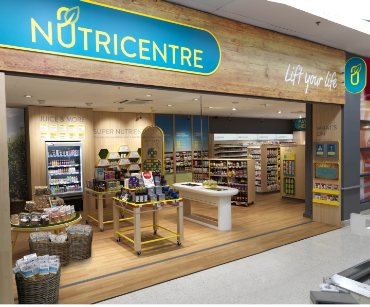 Внешний вид магазина NutriCentre в Лондоне