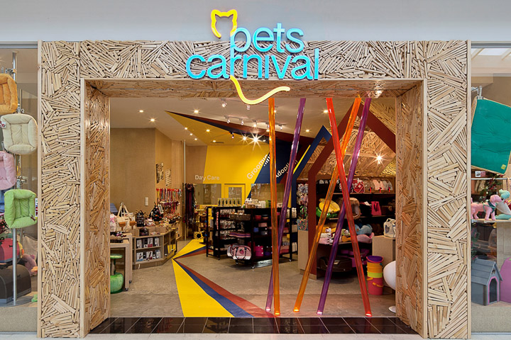 Расслабляющая и праздничная атмосфера магазина Pets Carnival в Мельбурне