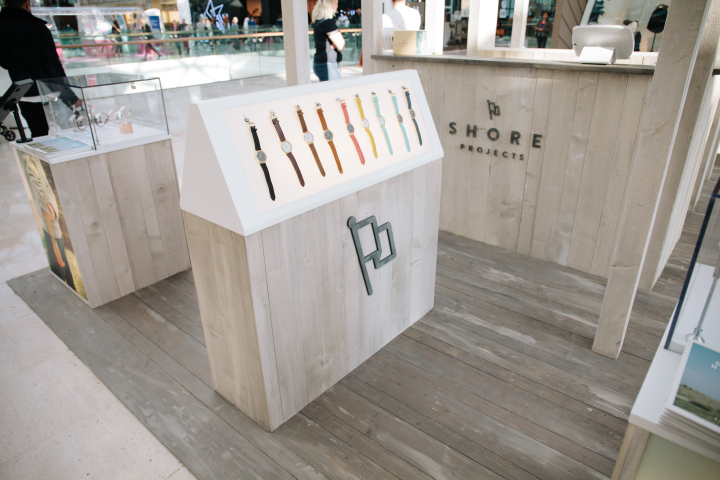 Дизайн интерьера магазина ручных часов Shore Projects в Лондоне