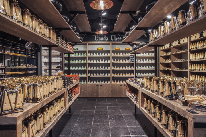  Магазин сыра в винтажном стиле в Нидерландах