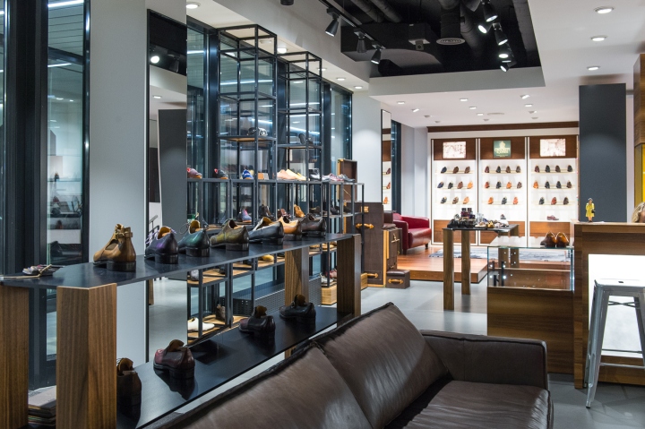 Восхитительный интерьер магазина обуви BROGUE в Швейцарии