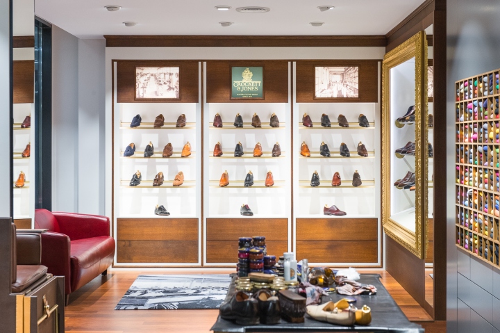 Удивительный интерьер магазина обуви BROGUE в Швейцарии
