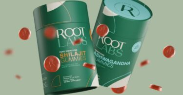 Банки с жевательными добавками в динамичной композиции Root Labs by BRIGADE