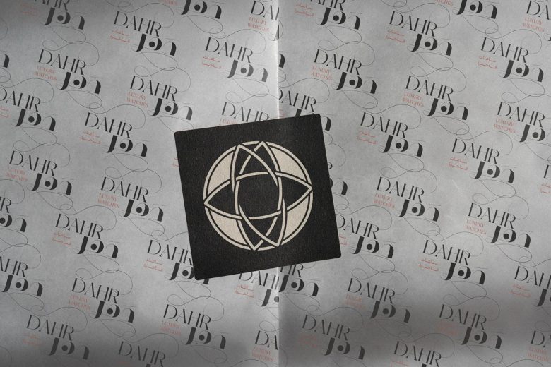 Фирменный Паттерн И Стикер DAHR