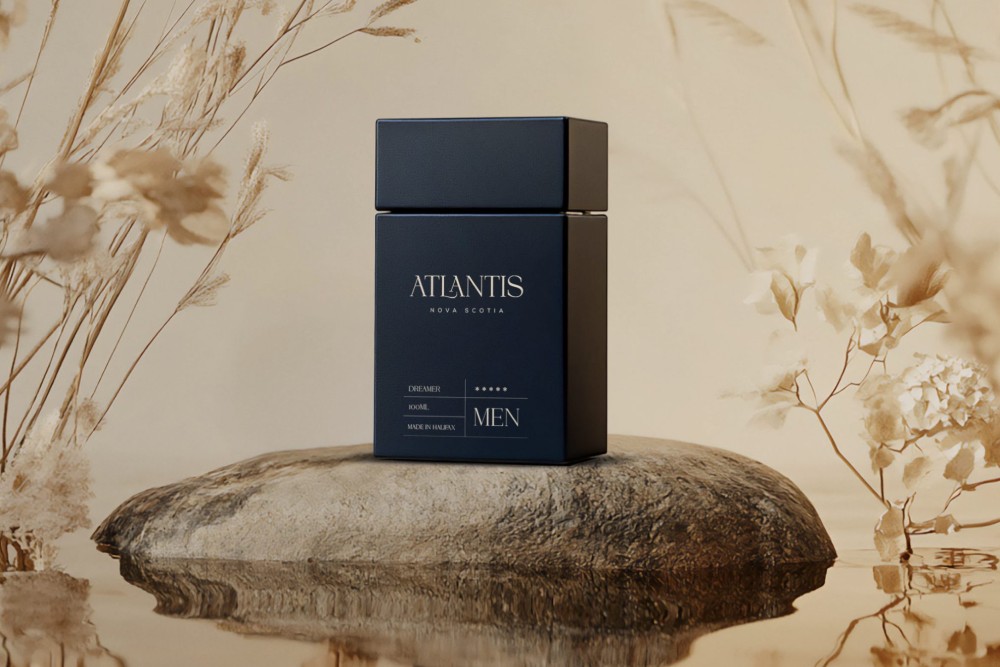 Флакон Atlantis Men На Камне В Воде