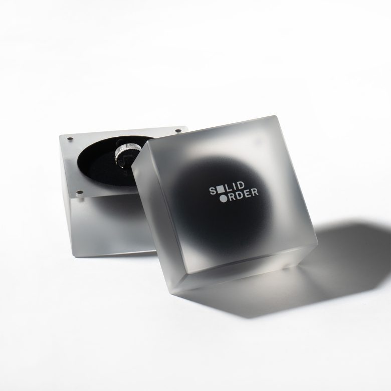 Футляр Solid Order Основание с кольцом и крышка