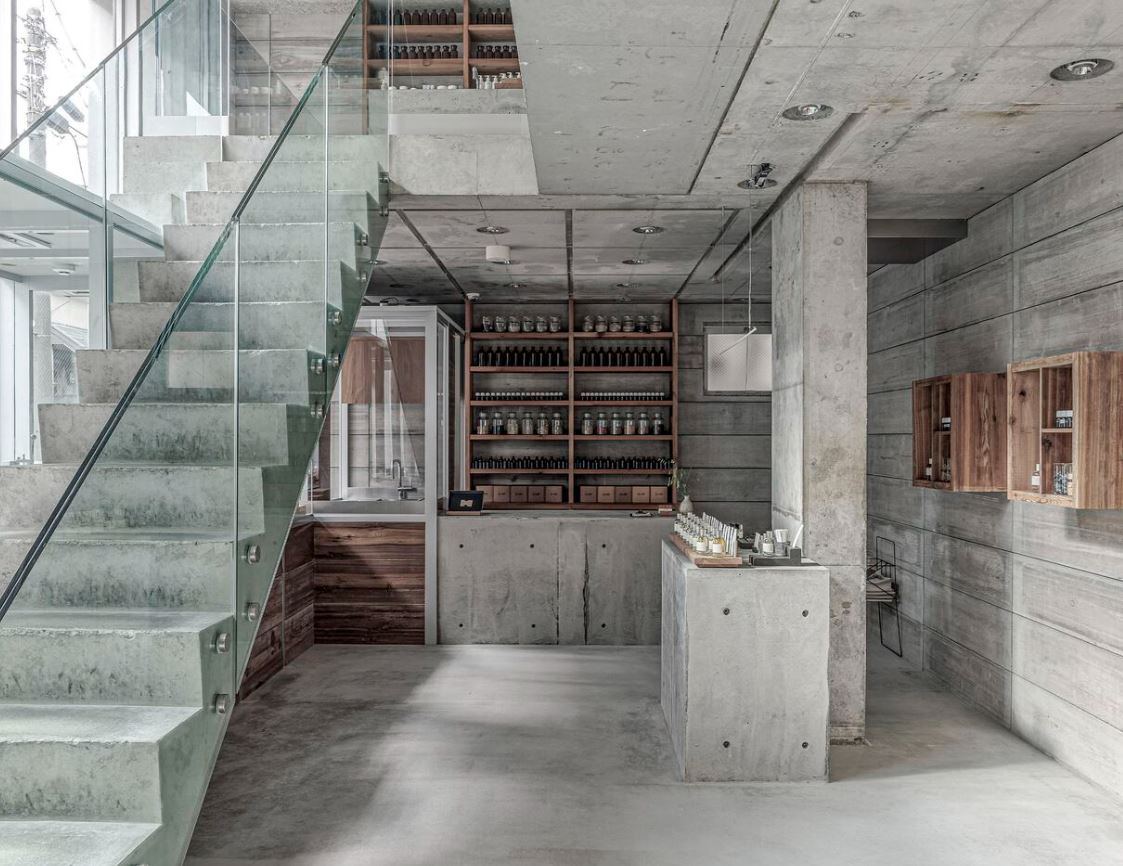 Интерьер бутика Le Labo