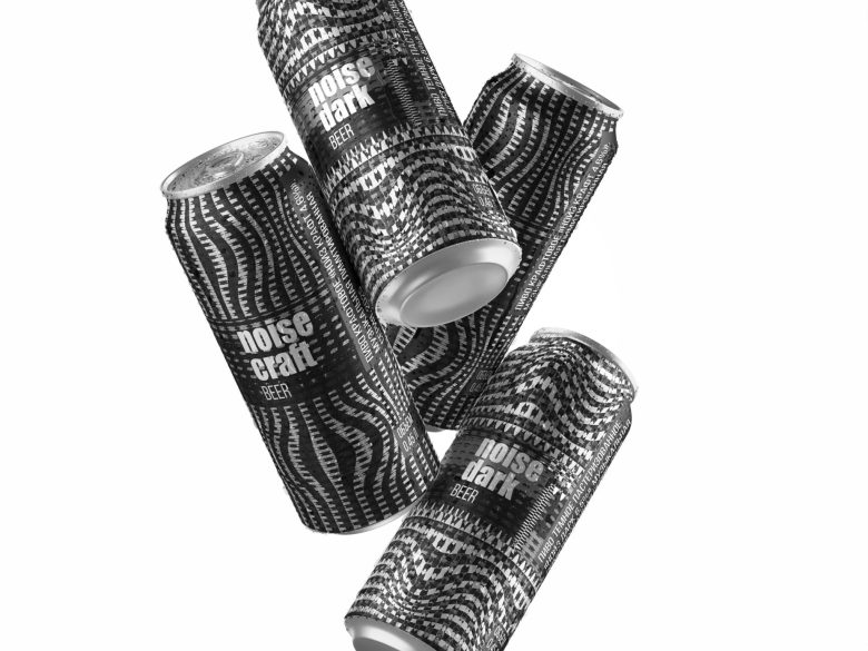 Композиция из банок пива Noise Dark