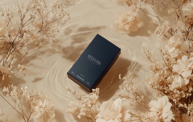 Коробка Духов Atlantis В Воде С Цветами