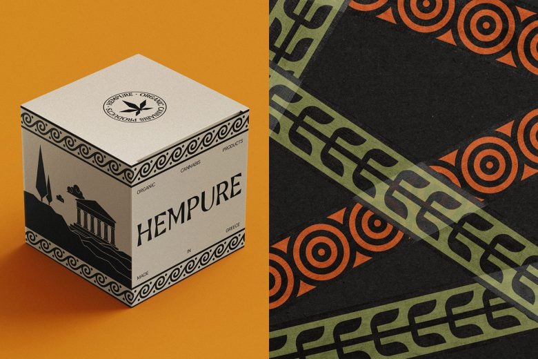 Коробка продукта Hempure