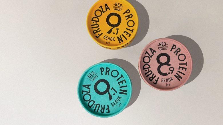 Крышки стаканчиков протеинового мороженого FRU_DOZA Protein Ice Cream