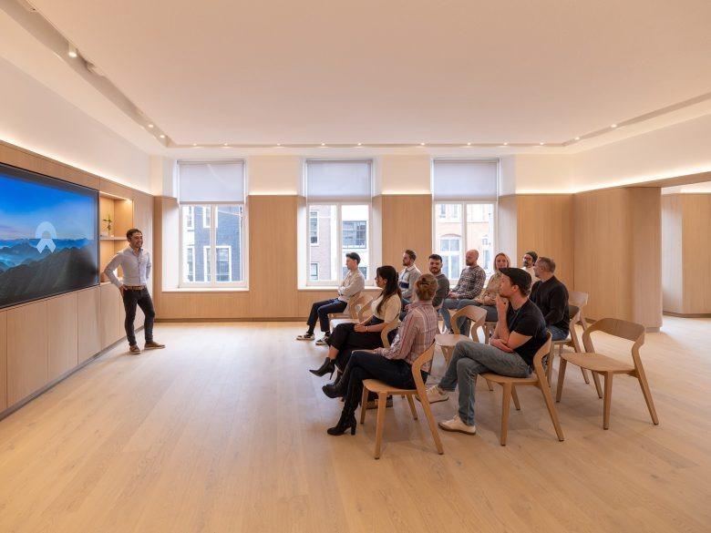 Лекционный зал NIO House Amsterdam