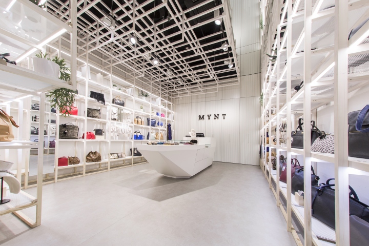 Дизайн магазина Mynt flagship в Барселоне
