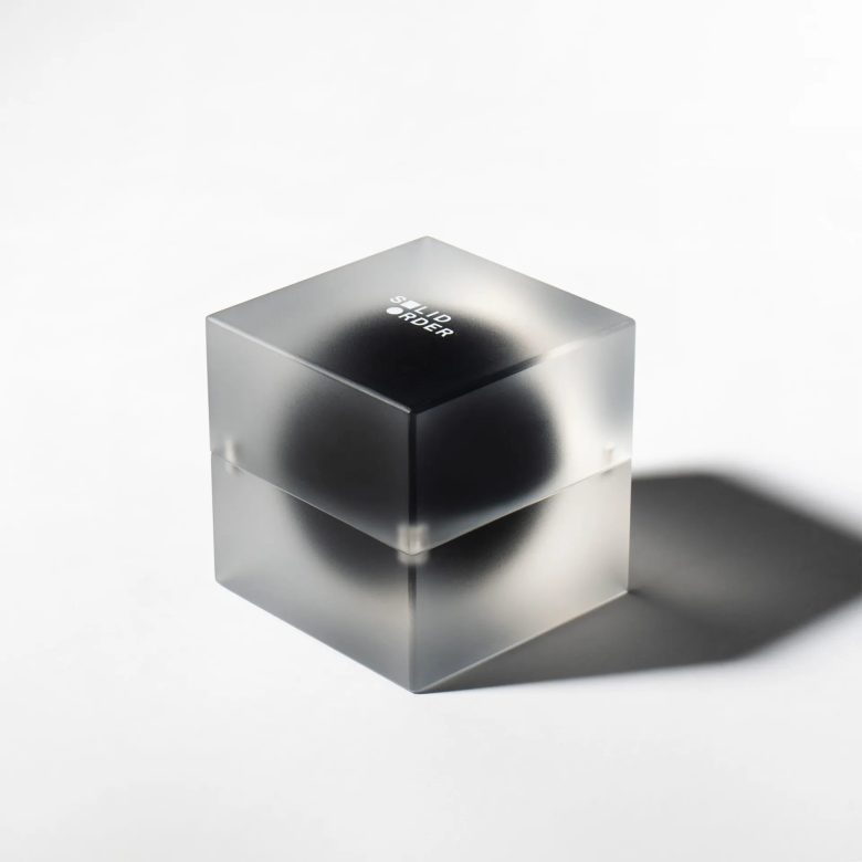 Матовый акриловый куб Solid Order Закрытый футляр