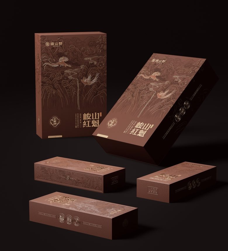 Набор упаковок чая в разных форматах Junshanye x Gugo Brand