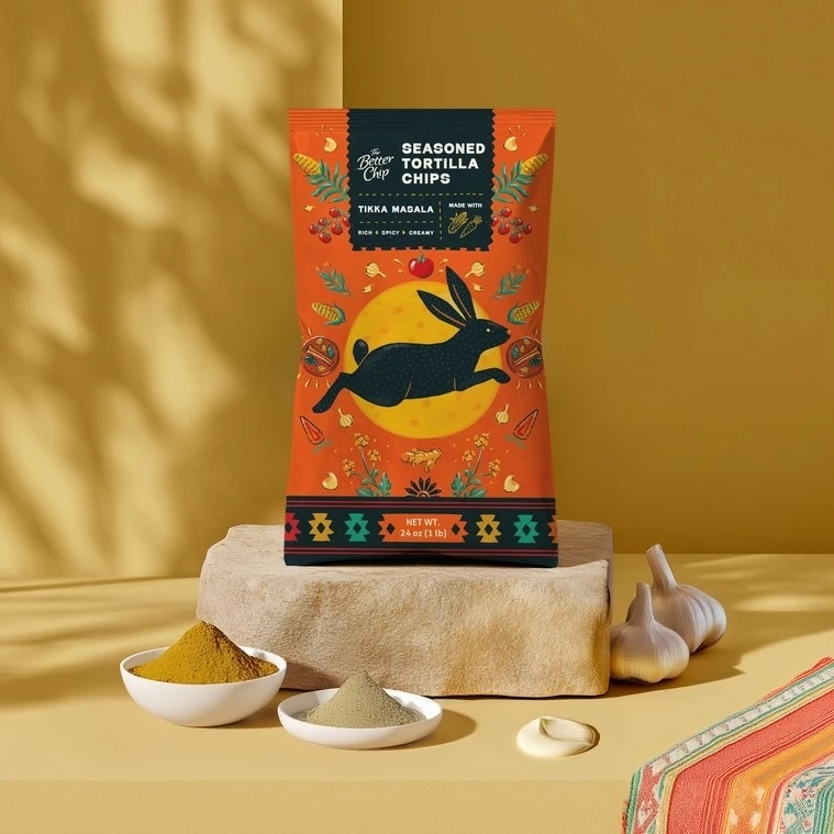 Одиночная упаковка на подиуме The Better Chip