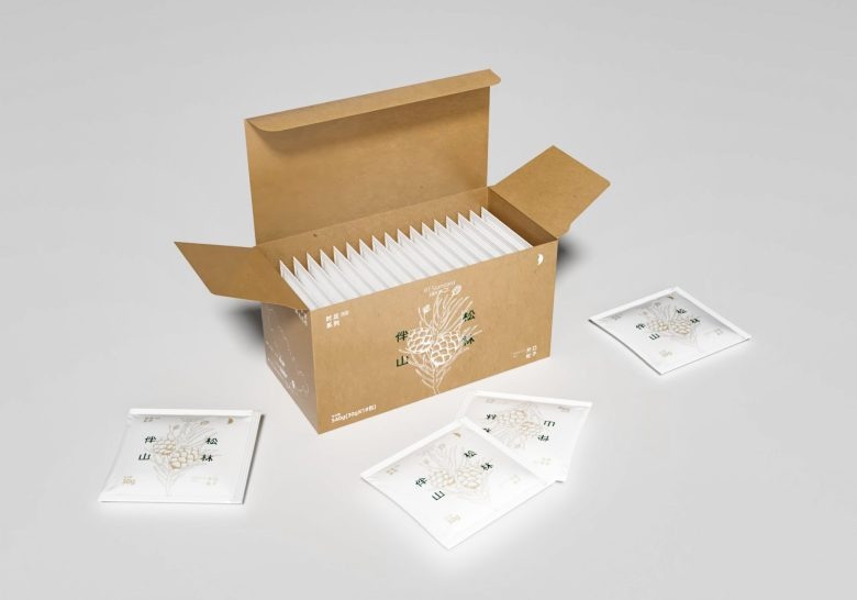 Открытая коробка с индивидуальными пакетами Banshan Pine Forest Open Pine Nut