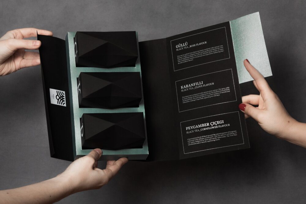 Открытая подарочная упаковка Doğuş Çay Packaging Redesign