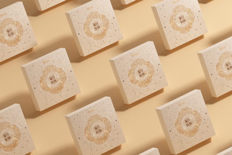 Паттерн из подарочных коробок Senbai х Gugo