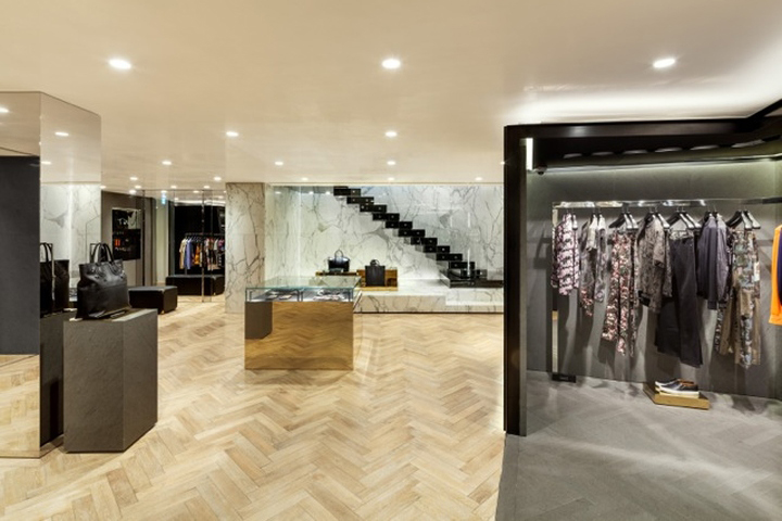 Дизайн магазина Givenchy flagship в Южной Корее
