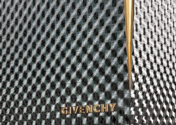 Креативный фасад магазина Givenchy flagship в Южной Корее