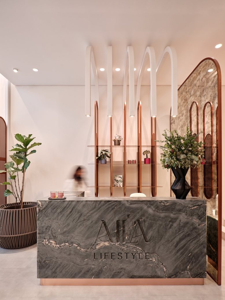 Ресепшн магазина Aila Lifestyle