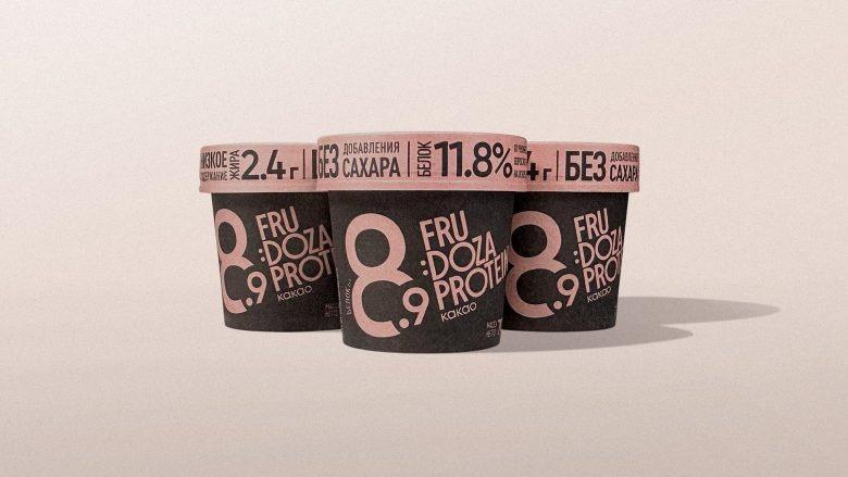 Шоколадное протеиновое мороженое в стаканчиках FRU_DOZA Protein Ice Cream