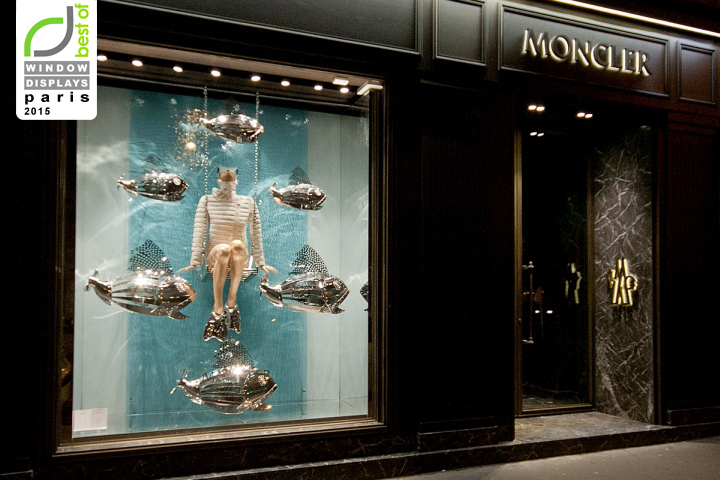 Внешний вид магазина Moncler в Париже