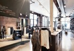 Экологический дизайн магазина и ремонта одежды Nudie Jeans