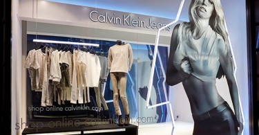 Восхитительные витрины магазинов Calvin Klein