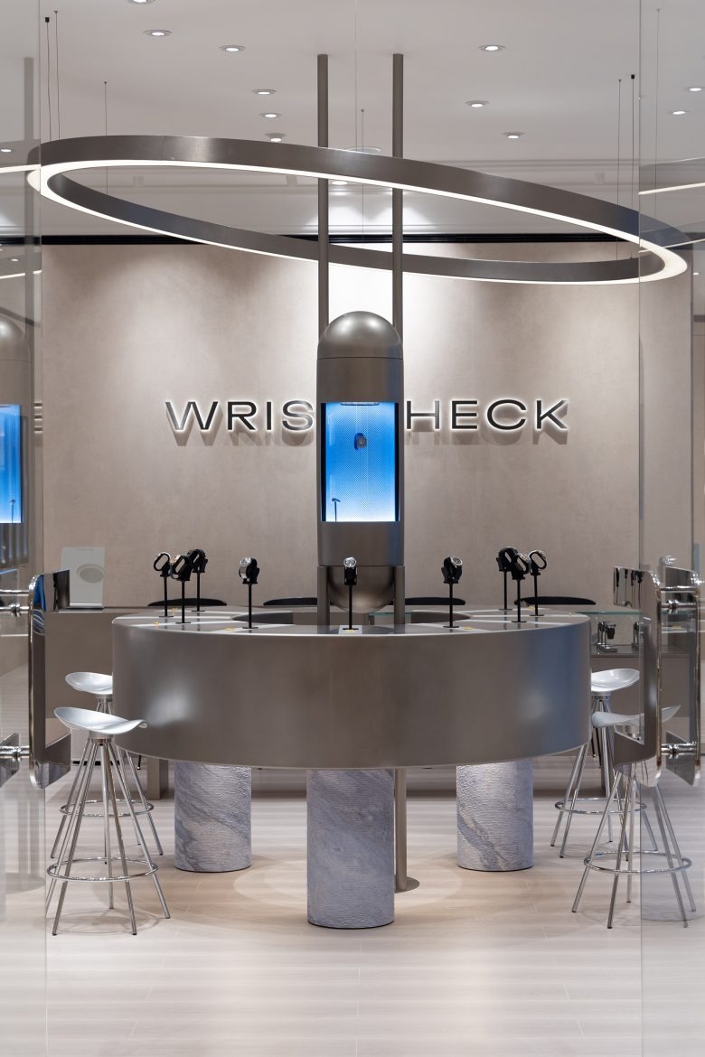 Торговый зал вид со стороны Wristcheck Wynn Macau