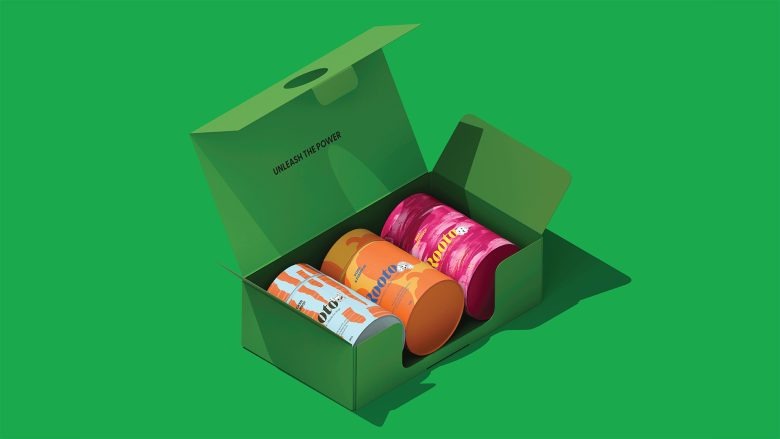 Три баночки в упаковке Rooto