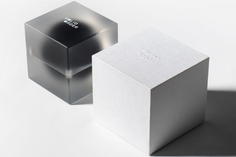 Упаковка для украшений Solid Order Белая коробка и матовый куб Solid Order Jewelry