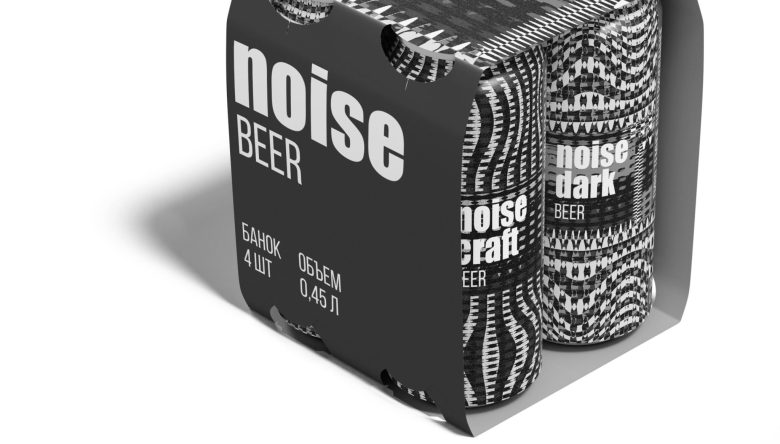 Упаковка из четырех банок пива Noise