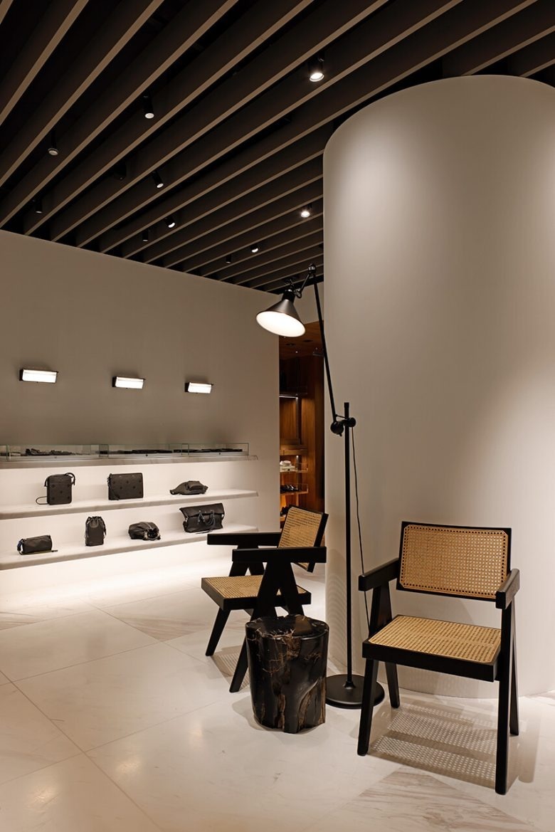 Зона отдыха и аксессуаров Le GRAND CLOSET de PARIGOT _ MAN