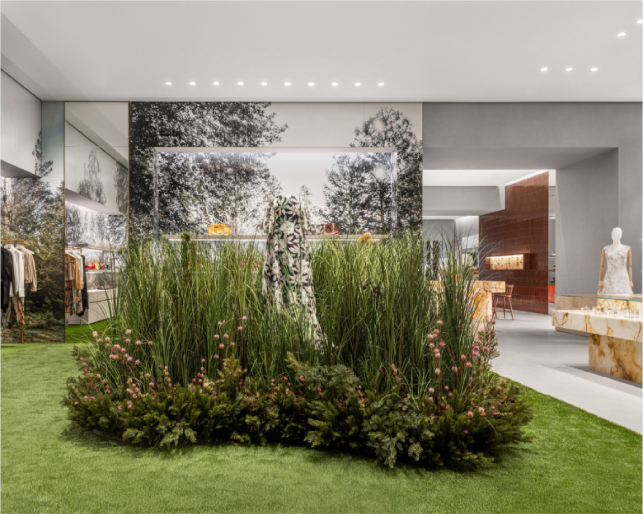 Зона с растениями Casa LOEWE