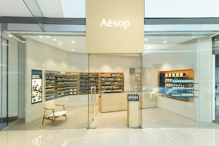 Магазин Aesop в Гонконге