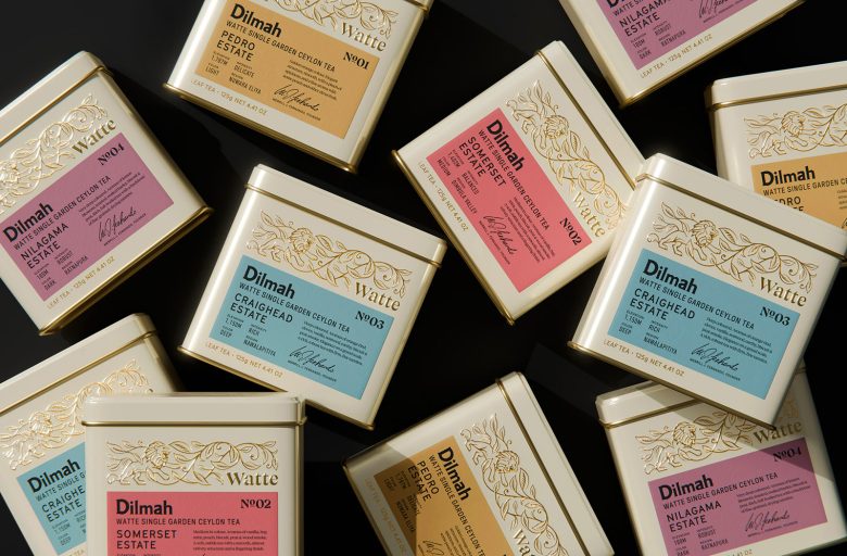 ассортимент Dilmah Watte Single Garden