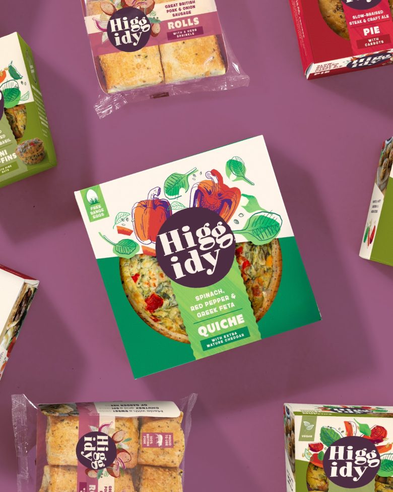 ассортимент Higgidy rebranding