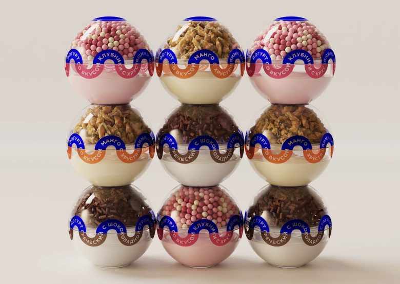 ассортимент MALLOW yogurt