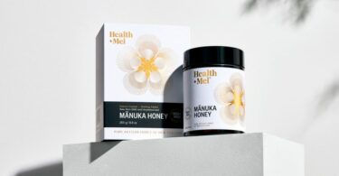 банка и коробка бренда Health Mel Manuka Honey