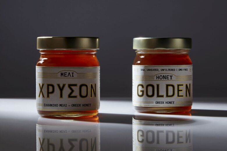 баночки меда Golden Honey