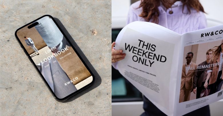 бренд на журнале RW&CO