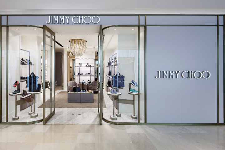Чудесный внешний вид магазина Jimmy Choo в Китае