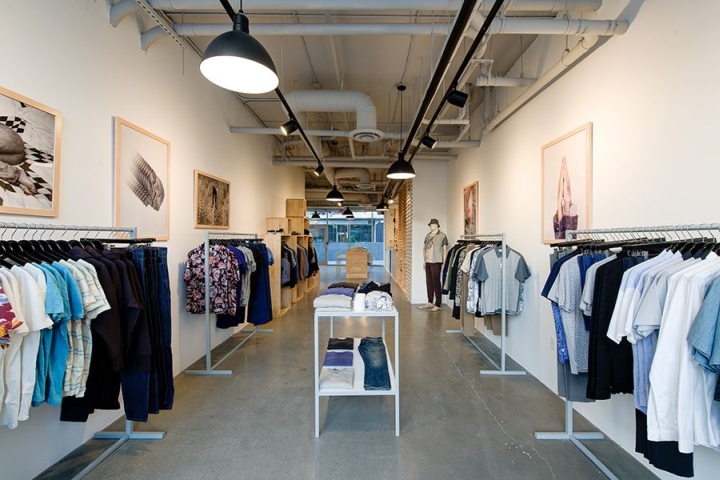 Восхитительный дизайн интерьера магазина одежды WITTMORE в Лос-Анджелесе