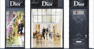 Роскошный бутик Dior