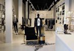 Роскошный дизайн бутика одежды LBV LIFESTYLE, навеянный любовью к чёрно-белому фото и высокой моде