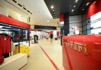 Дизайн фирменного магазина Ferrari в Абу-Даби